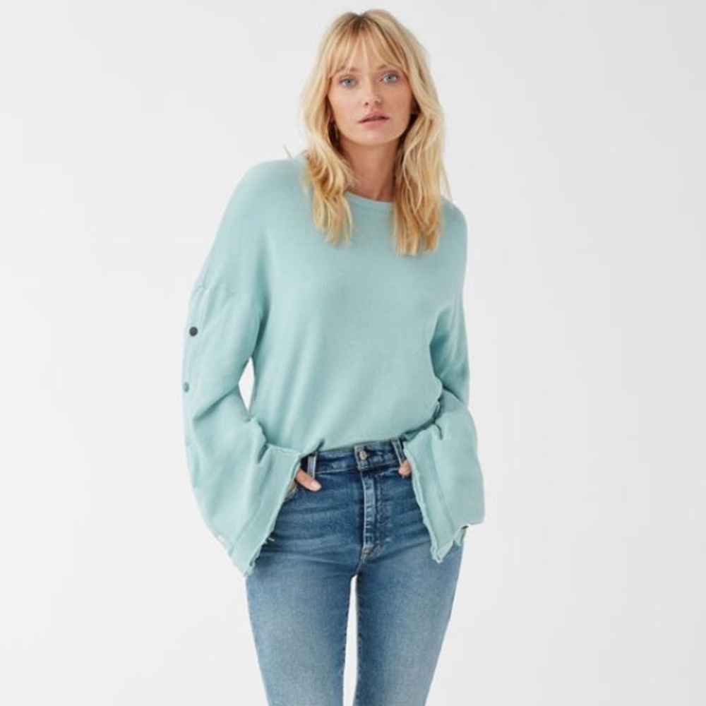 Splendid Flare Sleeve Sweatshirt